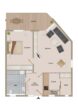 Grundriss - *RESERVIERT* Seniorengerechte 2-Zimmerwohnung im Stadtzentrum