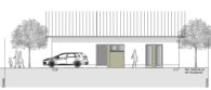 Ansicht Osten - Schwellenloser Bungalow – Neubau zum Erstbezug