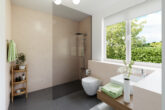 Visualisierung Bad - Schwellenloser Bungalow – Neubau zum Erstbezug