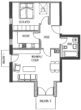 Grundrissplan - Sonnige 2-ZKB Dachgeschosswohnung